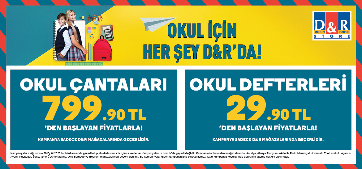 Okul için her şey D&R'da