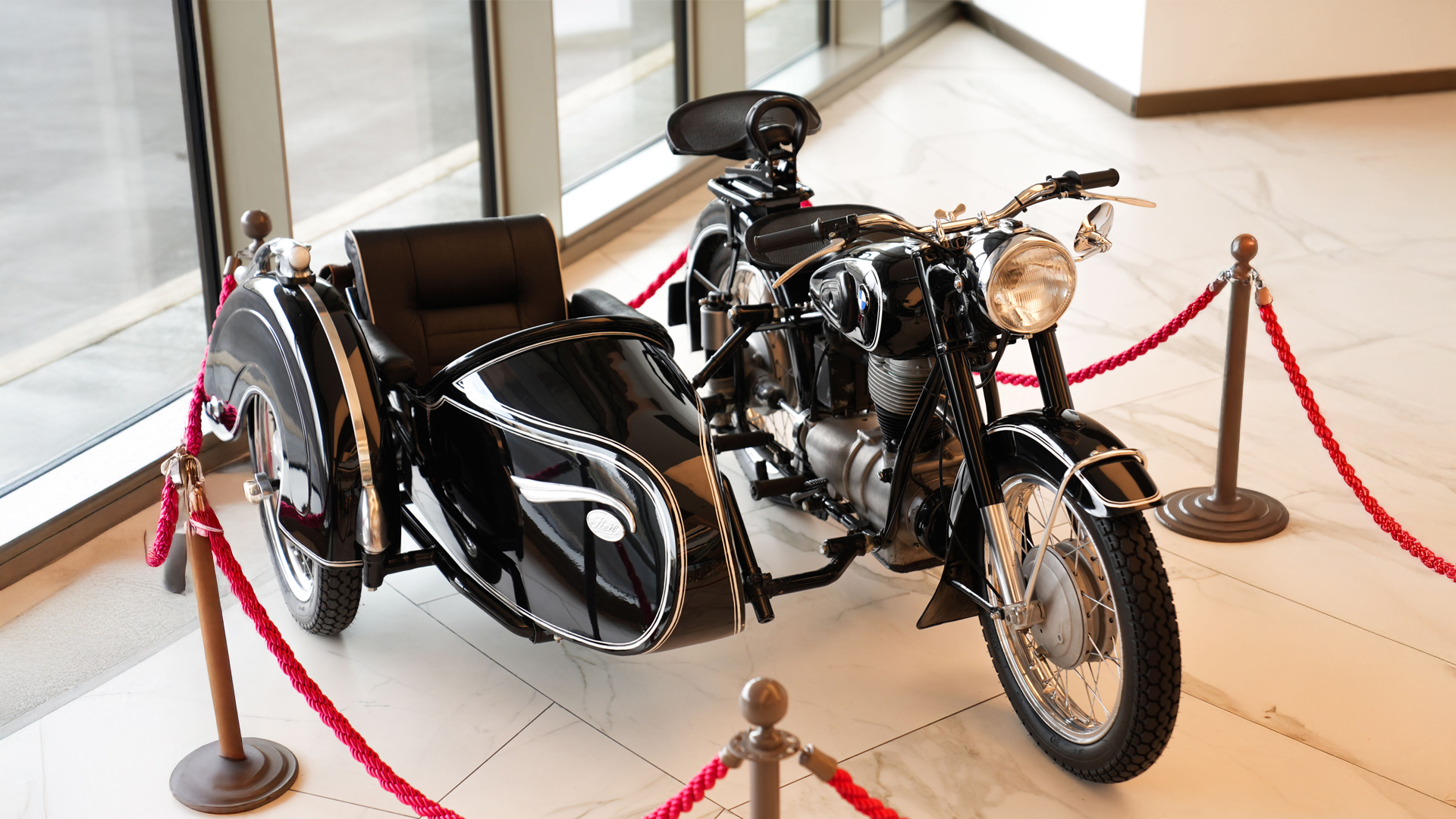 1952 BMW motorcycle