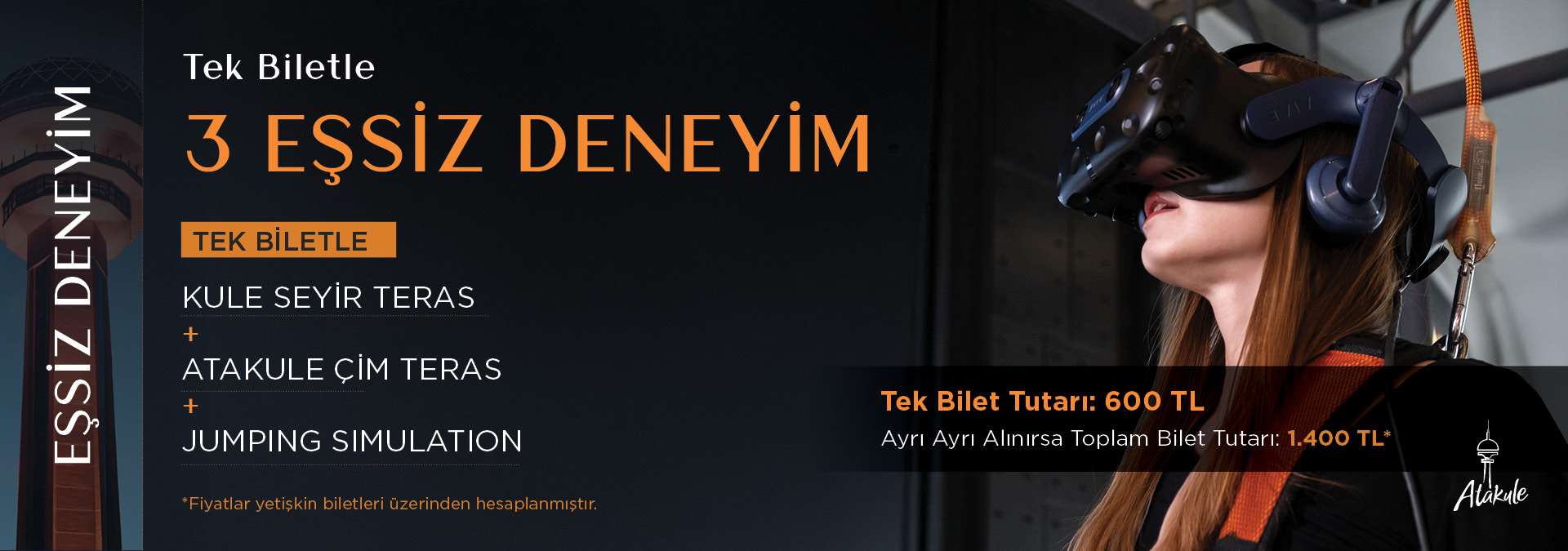 Tek Bilette 3 Eşsiz Deneyim